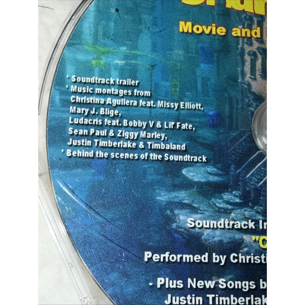 Shark Tale Shrek Vintage Movie Card Promo Promotional Set CD Sampler RARE‎